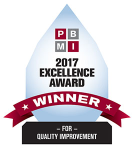 2017 PBMI Excellence Award in Quality Improvement